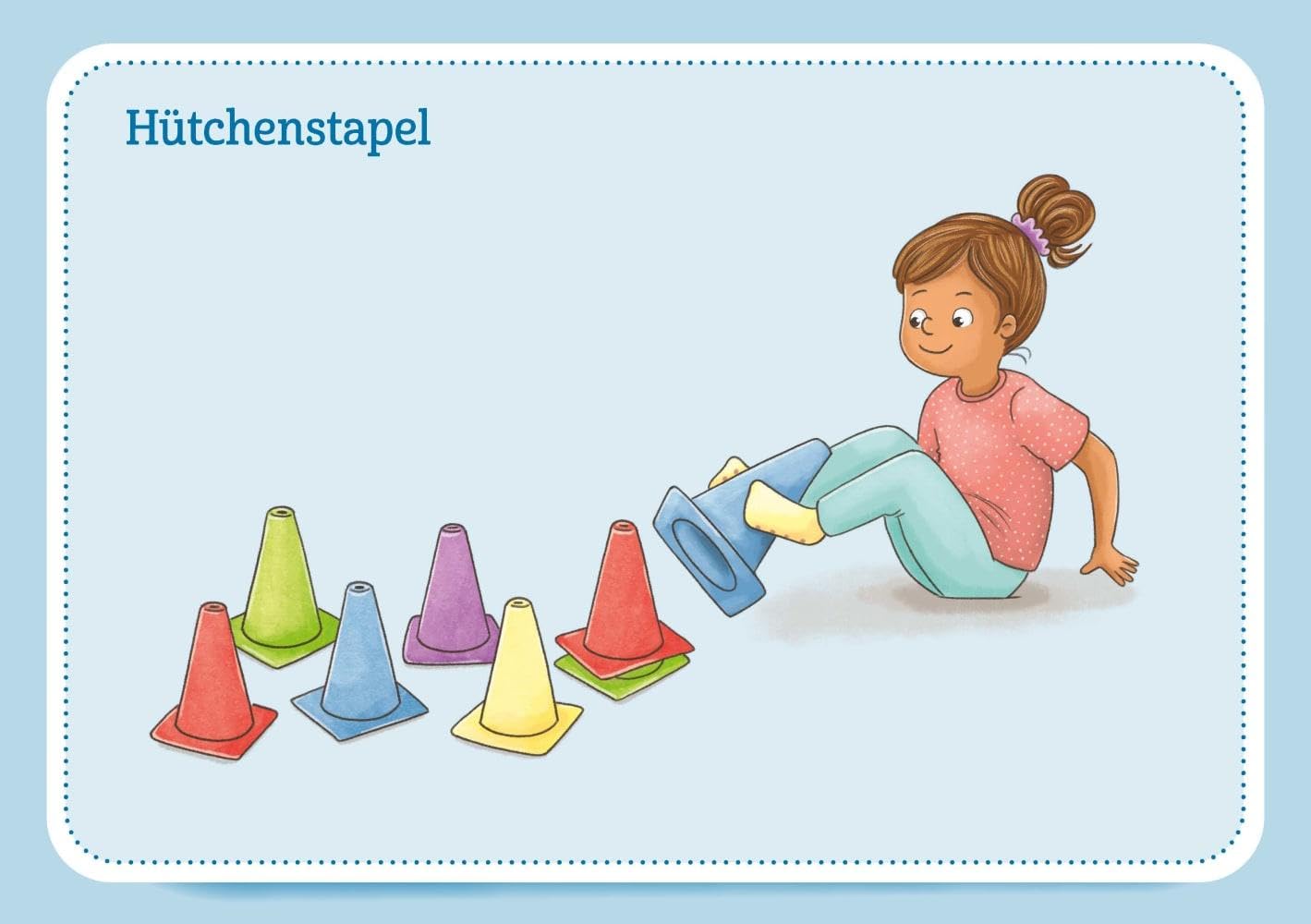 30 Bewegungsstationen für Motorik, Körperspannung und Balance. Bildkarten für Kinder von 3 bis 8: Für Kinderturnen, Bewegungsstunde und Sportunterricht. Abwechslungsreiche Sport-Übungen für Kinder