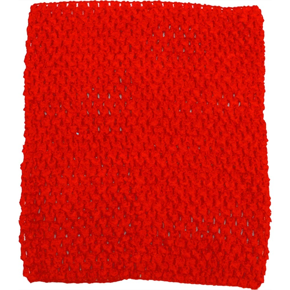 Time to Sparkle Crochet Tube Top Tutu Infant Dress elastic Girls Skirt Pettiskirt | Red, 10"x12" |