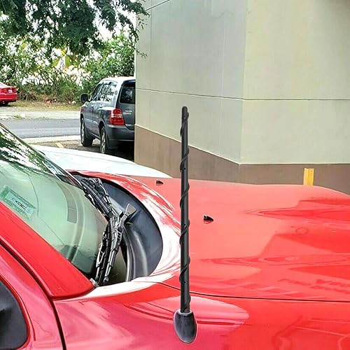 Miniatura 2 de Antena de 13 pulgadas para Toyota Tundra Tacoma 1995-2023, accesorios Toyota Tundra Tacoma, Toyota Tundra Tacoma FJ Cruiser Antena de reemplazo de