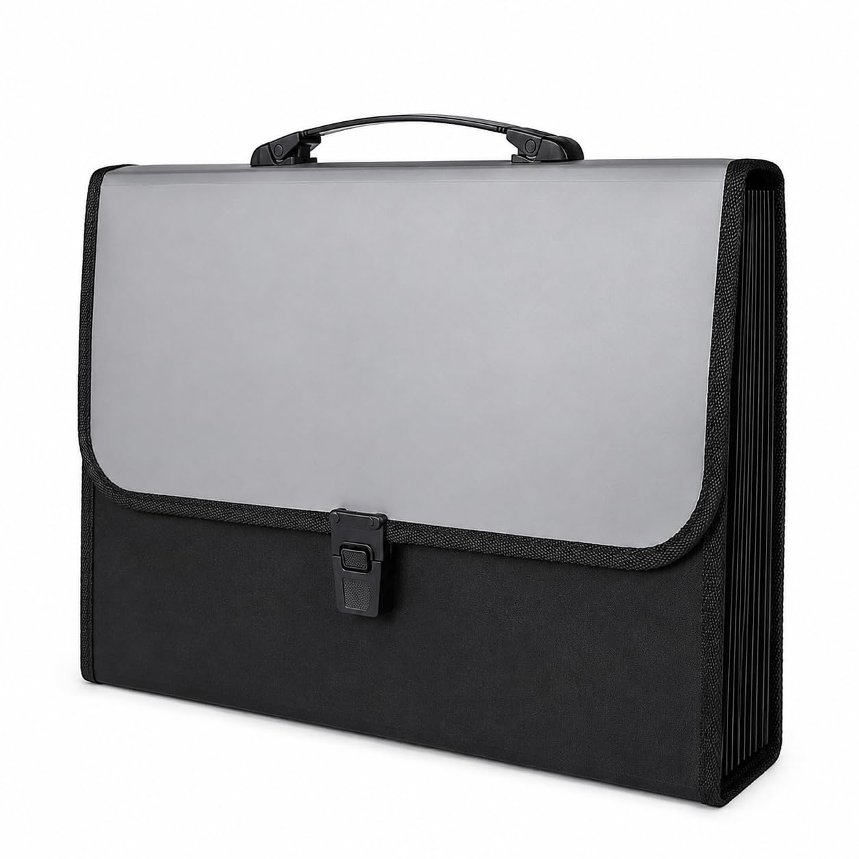 Expanding File Folder with Handle, Waterproof PP, A4 Legal Size | Accordion Design,Pockets, Heavy-Duty Buckle, Label Index Tabs, Reinforced Fabric Edges-image-45