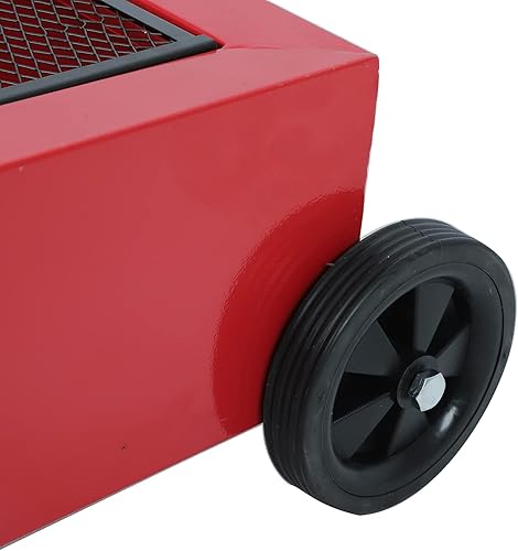 Miniatura 8 de BACLAUGH Bandeja de drenaje de aceite de perfil bajo portátil de 12 galones con bomba eléctrica a prueba de explosiones de 110 V y manguera de 7