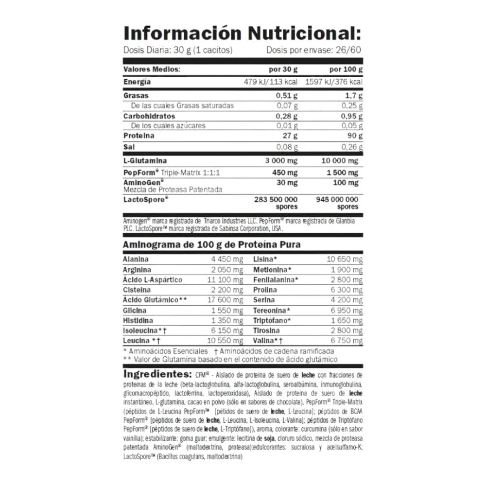 AMIX - Proteína Aislada de Suero en Polvo - Iso HD 90 en Formato de 1,8 kg - Ayuda a Aumentar la Masa Muscular - Mejora el Rendimiento Muscular - Sabor a Doble Chocolate Blanco