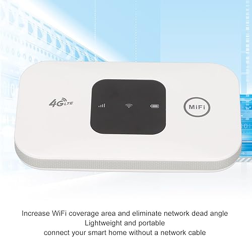 Miniatura 2 de Dispositivo de punto de acceso móvil 4G LTE, routers de viaje portátiles, enrutador de tarjeta SIM, enrutador de punto de acceso desbloqueado,