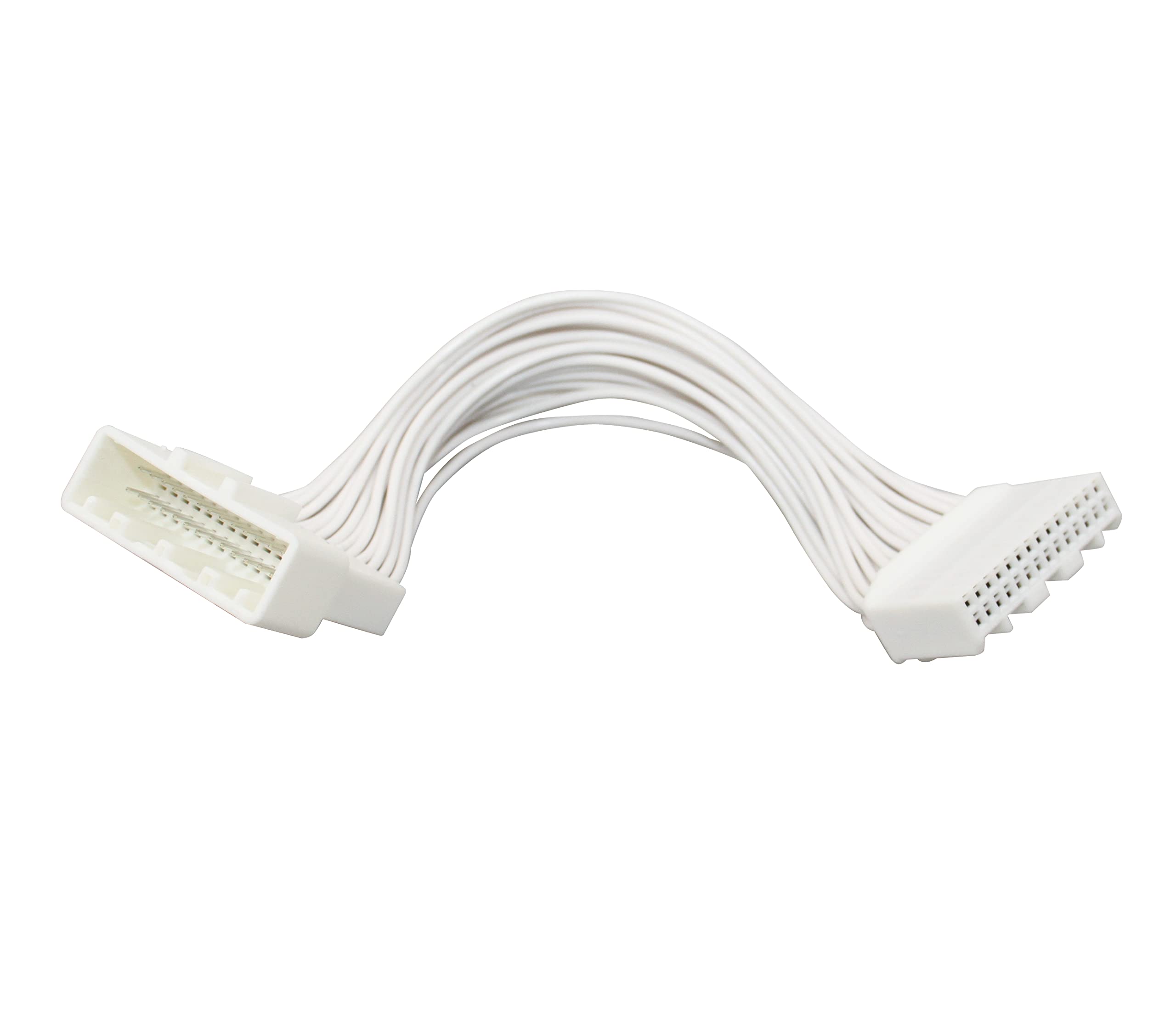 YONGJIANGXIA 28Pin Wire Harness for Toyota Male to Female Extension Full Pins 15cm Long