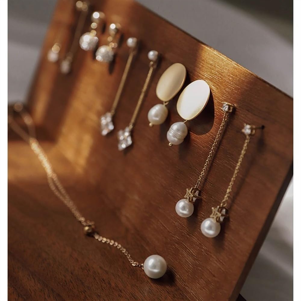 Armadi Display Puntelli da tiro Orecchini Anello Piccolo | Light Luxury Jewelry Display Rack