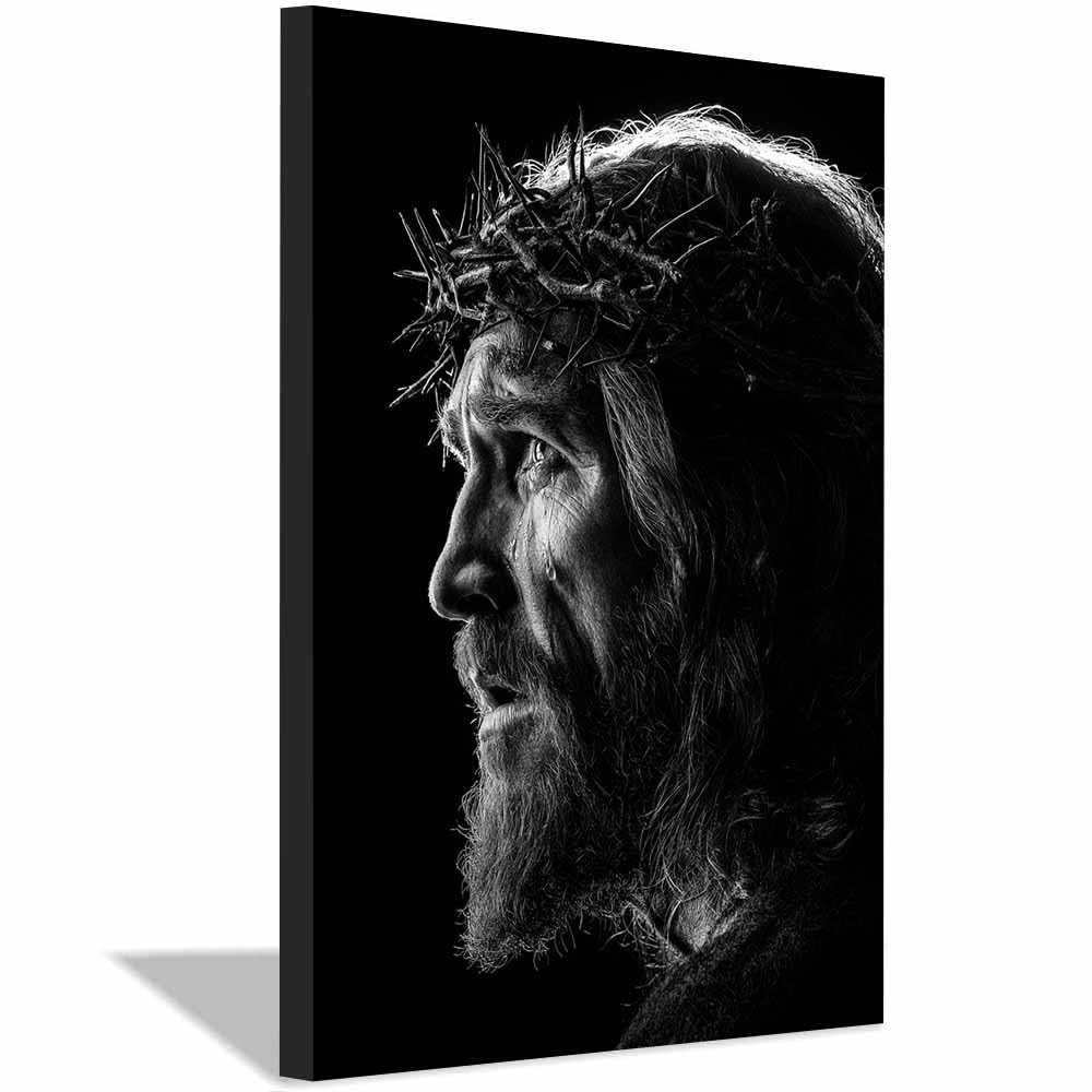 Peinture sur toile Jésus couronne d’épines affiche murale - 8