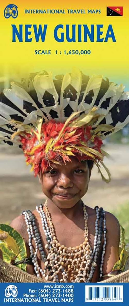 New Guinea: 1:1650000