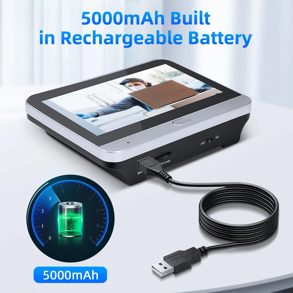 A1 dwukierunkowy wizjer audio, cyfrowy wizjer z baterią 32 GB, bezprzewodowy wizjer wideo z kolorowym ekranem o przekątnej 4,3 cala, kamera drzwi, kąt 140°, wykrywanie ruchu PIR