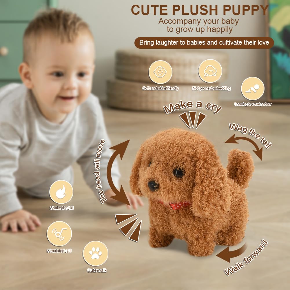 EduPlayte 2026 New Robot Dog That Acts Like a Real Puppy, My Realistic Action Puppy, Realistic Robot Puppy, for Boys & Girls - Image 3