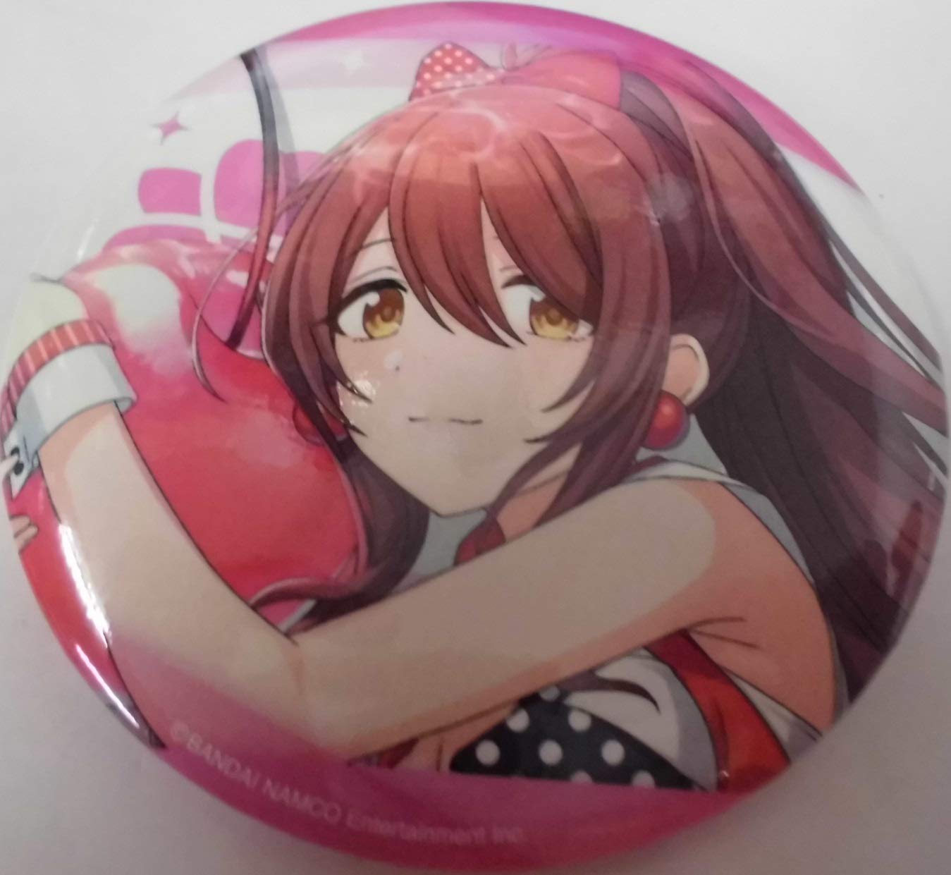 シャニマス 大崎甜花 缶バッジ アイドルマスター シャイニーカラーズ グリッター缶バッジ 大崎