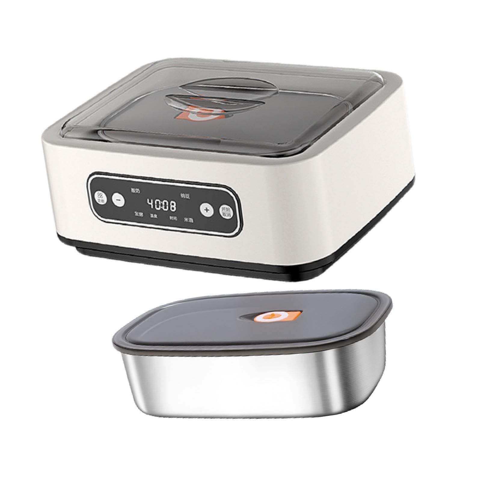 Bothyi Electric Yogurt Maker Automatic Yogurt Machine Low Noise Homemade Household Professional Multifunction Stainless Steel, without cup