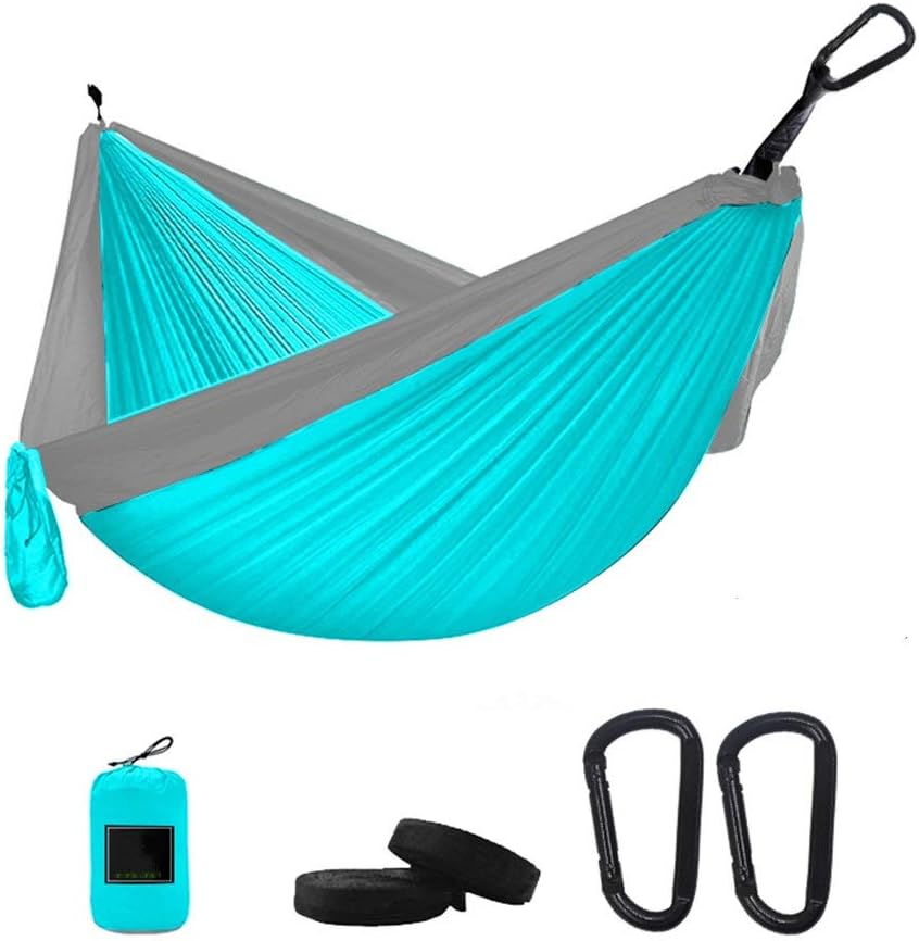 Portable Hammock, Double Camping Hammock, Insect-Proof Mesh Hammock, Outdoor Leisure Furniture, Tear-Resistant Lightweight Hammock (Three)