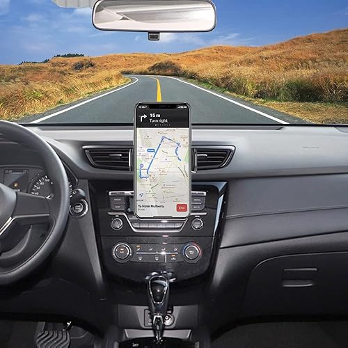 Soporte de teléfono de coche para Nissan Rogue 2014-2020 (no para Rogue Select)/Rogue Sport 2017-2023/Murano 2015-2024, soporte para ventilación de