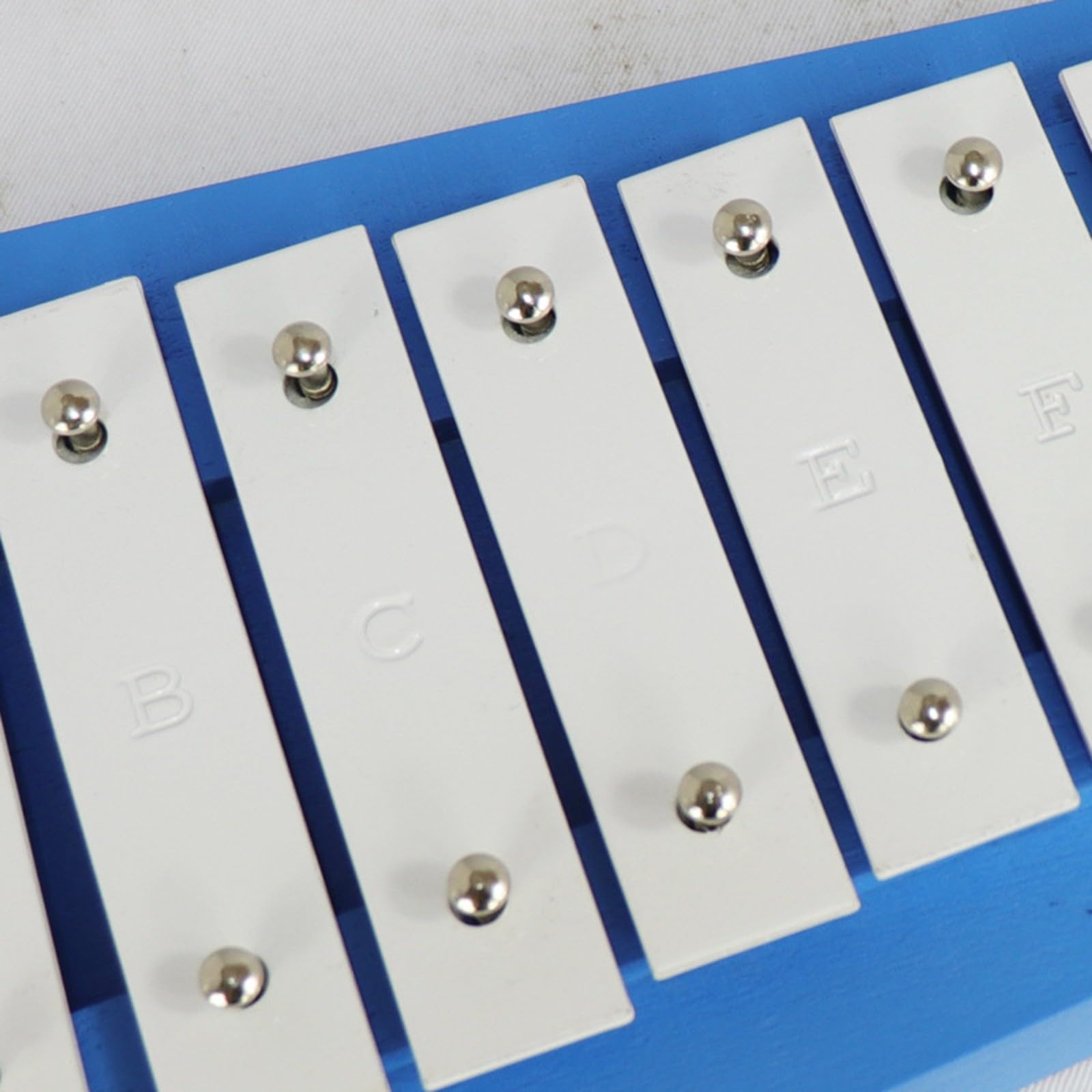 Gralara Metallof Stile Percussion Adatto Ai Bambini Metallof con Mazze Risonanza Chiara Glockenspiel per Aula Scolastica