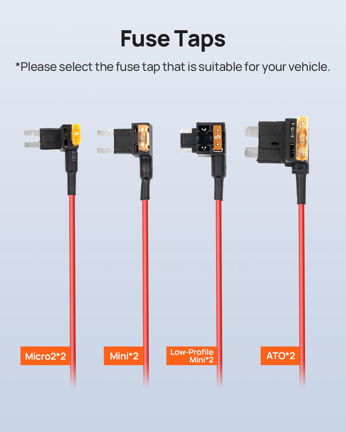 70mai Kit de cableado para cámara de salpicadero UP06