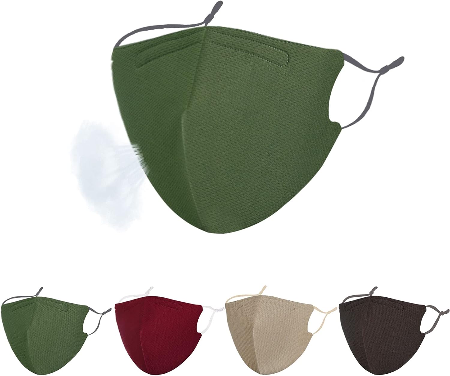 Gyothrig 4 Pack Summer Sports Face Mask with Nose Wire for Adult & Kids Breathable Reusable Washable : Sports & Outdoors
