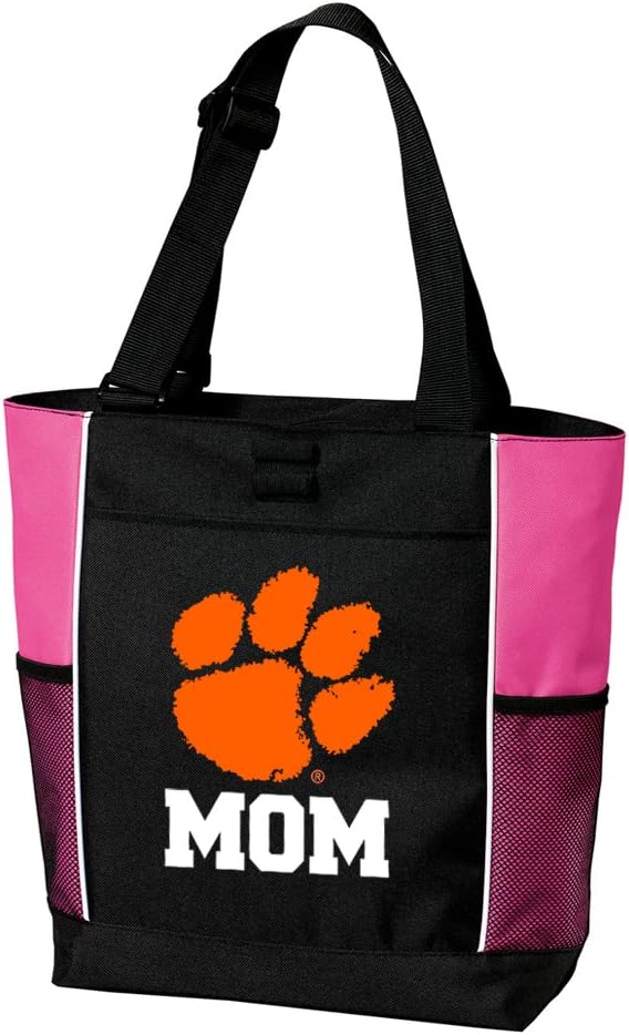 Broad Bay Clemson Mom Tote Bag Ladies Clemson University Mother Totes