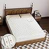 Heated Mattress Pad King Size Dual Control- Bed Warmer Electric Mattress Cover with 4 Heat Settings& 10 Hour Auto Off,78’’x80’’-Fit Up to 15 Inch,ETL Certified,Machine Washable