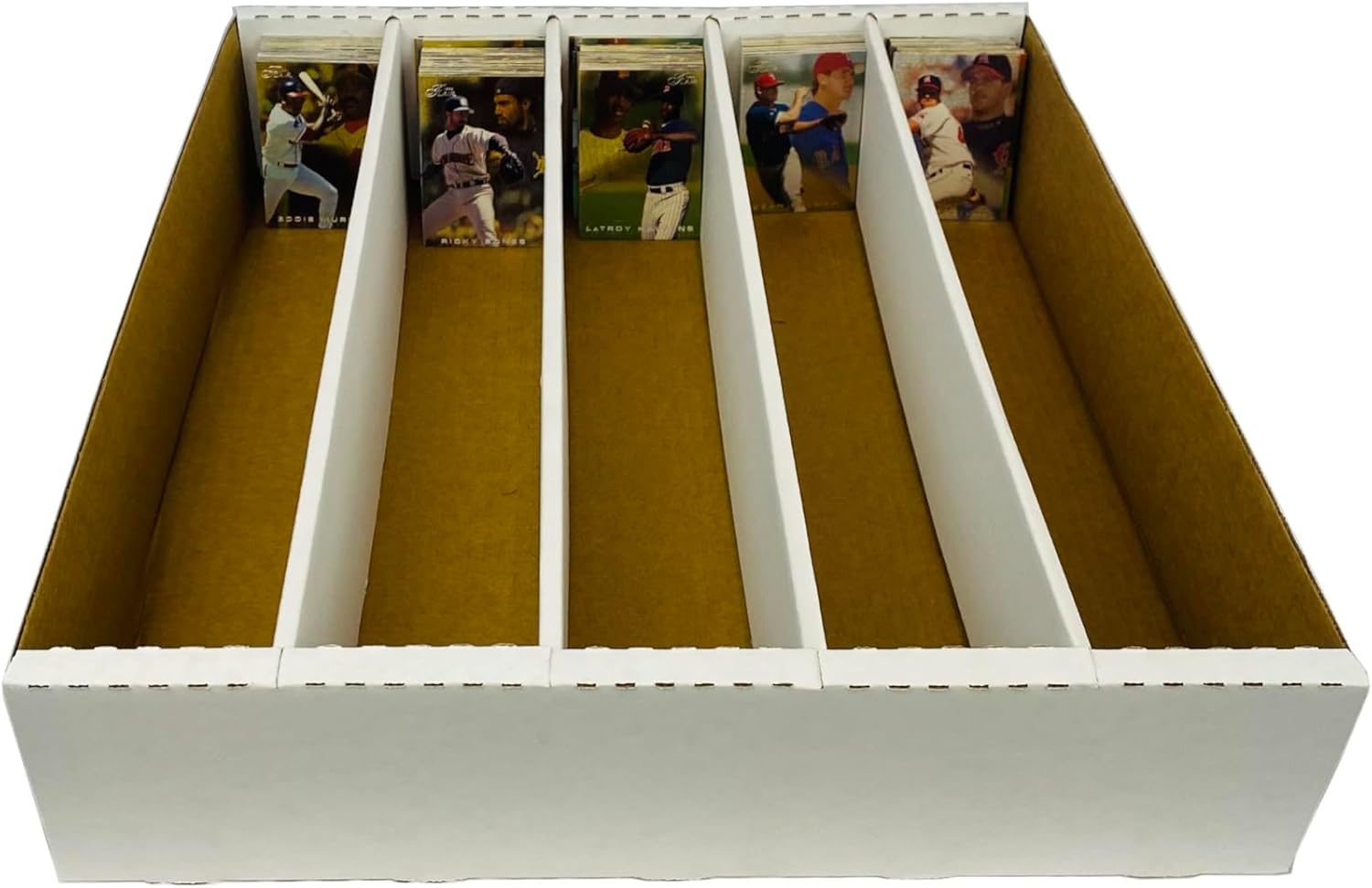 Max Protection (25 5 Row Trading Card Storage Box Durable