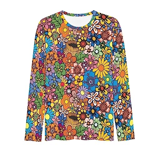 Women's Long Sleeve T-Shirt Workout Quick Dry Loose Tops Plus Size Outdoor Casual Sweatshirt2