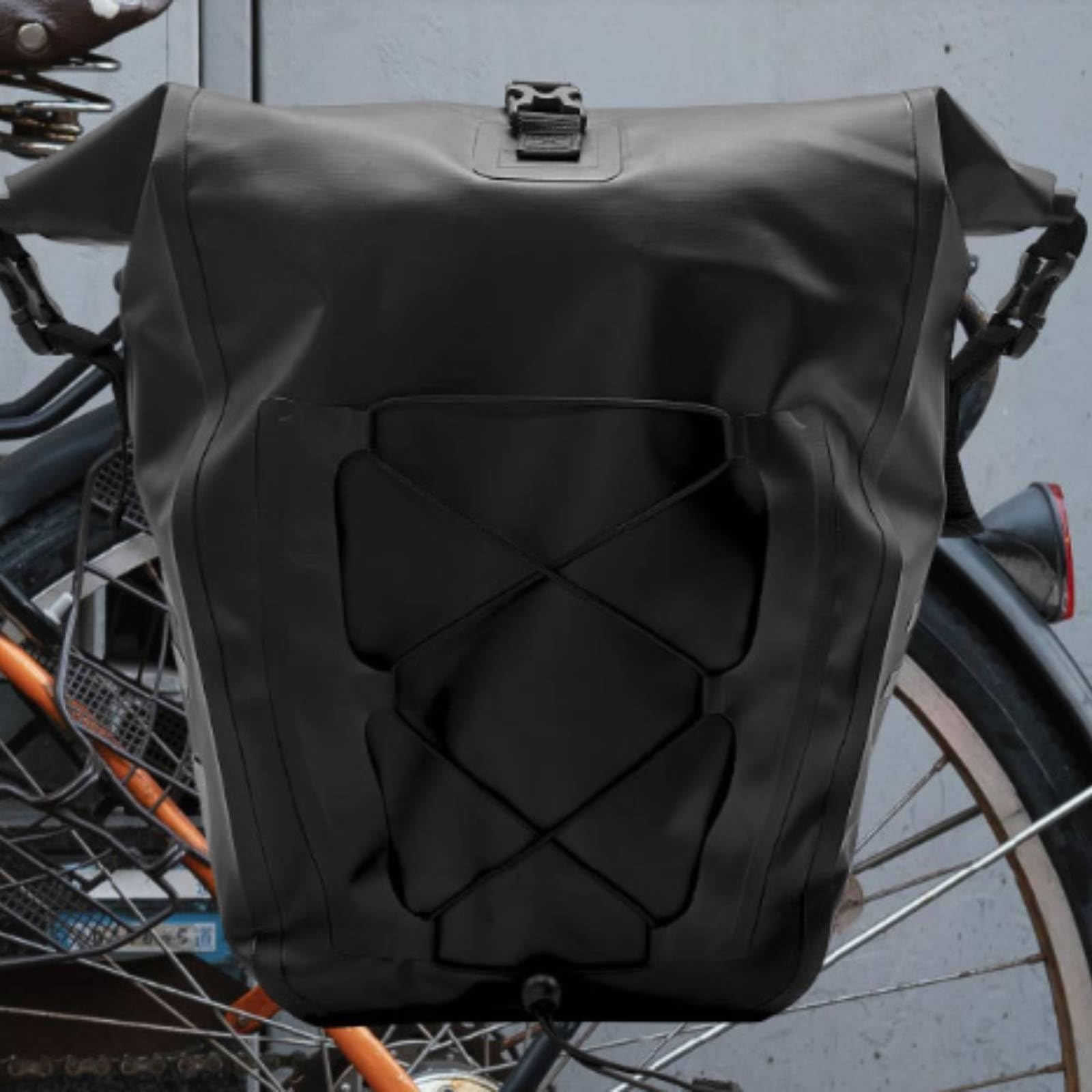 Gepäckträgertasche PVC Packtasche einfache Befestigung Transportzubehör