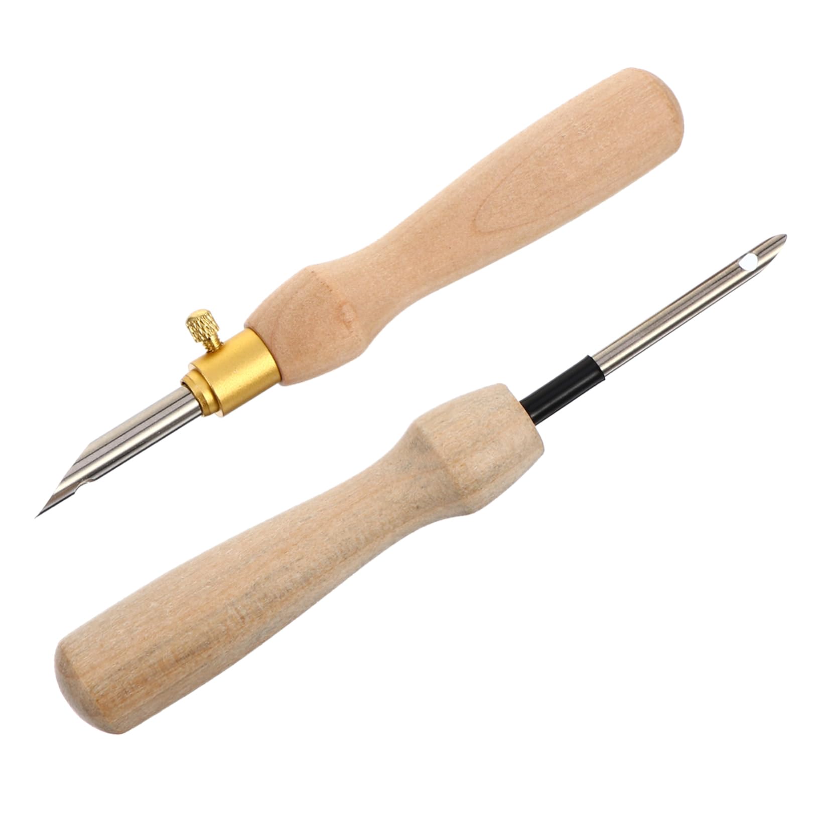 Beatifufu 2pcs Punch Needle Embroidery Set for Adults Boys and Girls DIY Art Craft Sewing Needle Embroidery Pen