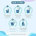 Justmixx DIY Detergent Liquid Paste | 1kg Makes 5L | Ultra Concentrated Laundry Detergent | Top Load & Front Load | Powerful Stain Removal gallery image