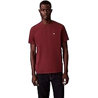 Calvin Klein SS Classic Monogram Tee LV04RD254G Tees, Rosso (Mocha Moment)
