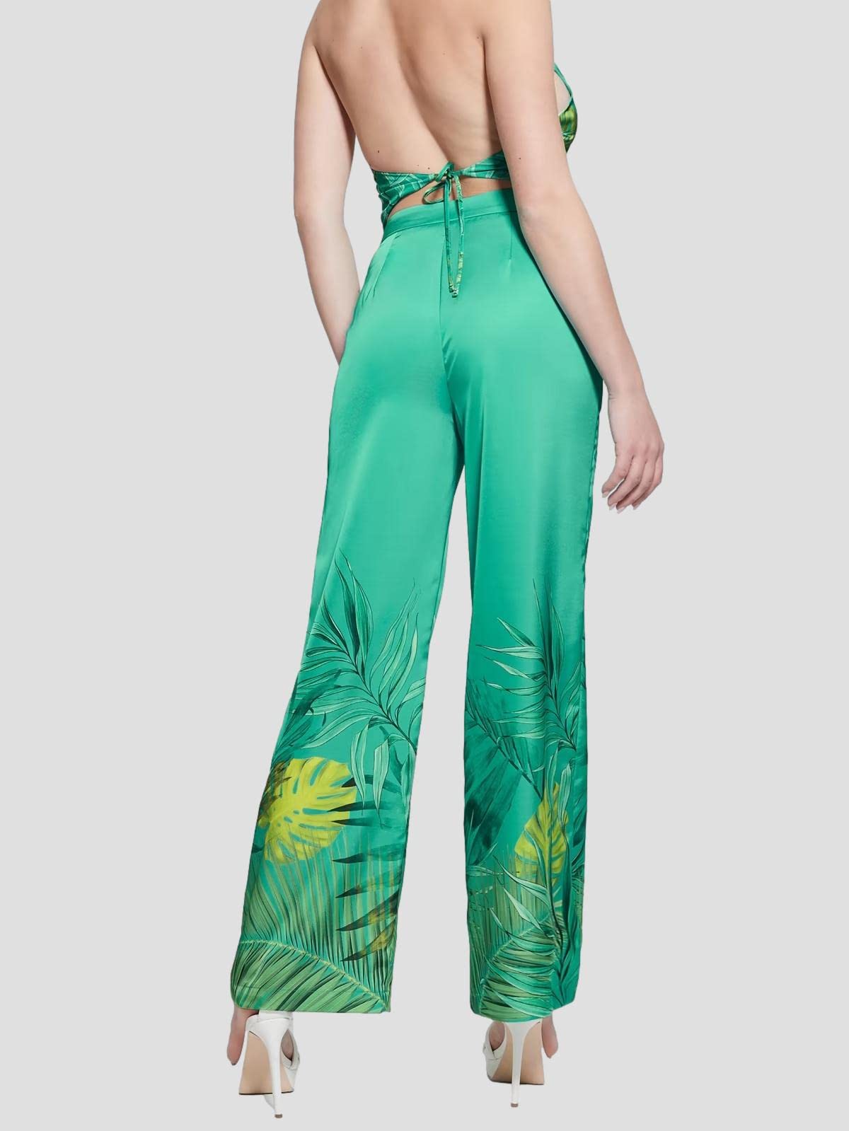 Guess Pantalones Anchos de Mujer Brisilda