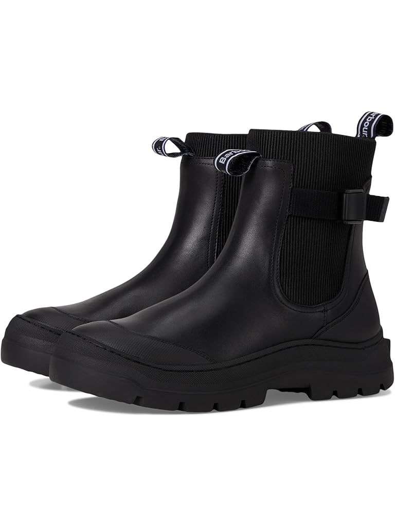 Black Barbour Klara Chelsea Boots