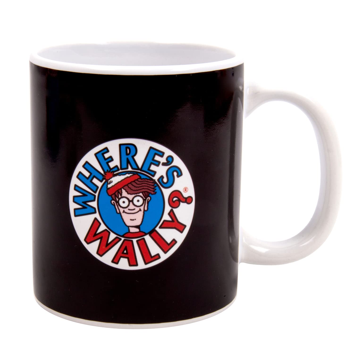 Fizz Creations Where's Wally? Heat Change Mug-Reveal Hidden Wally With Hot Drinks! - Multi