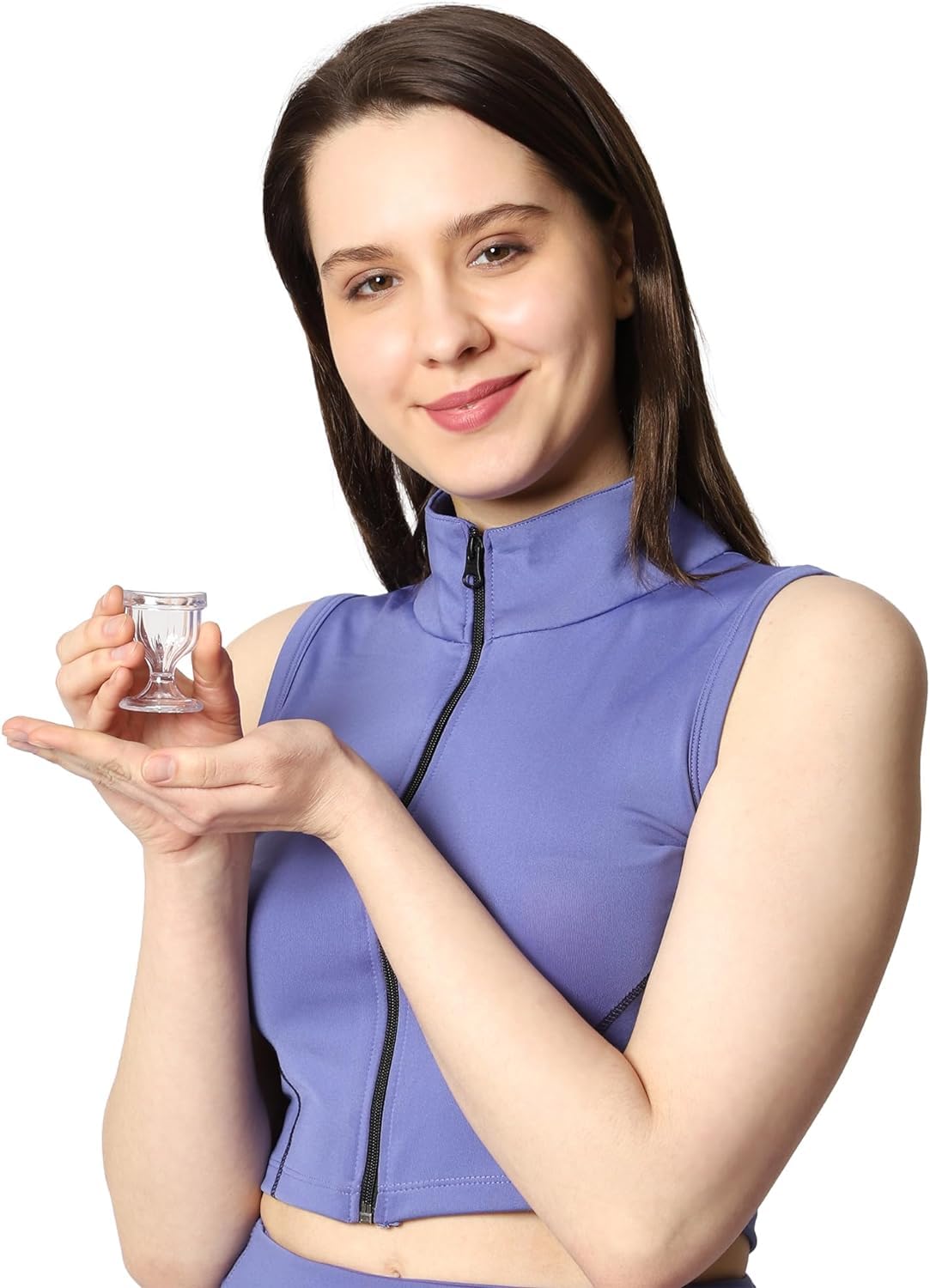 AEC Eyekool Eye Wash Cup Set of 2 - Clear - Made In India 4