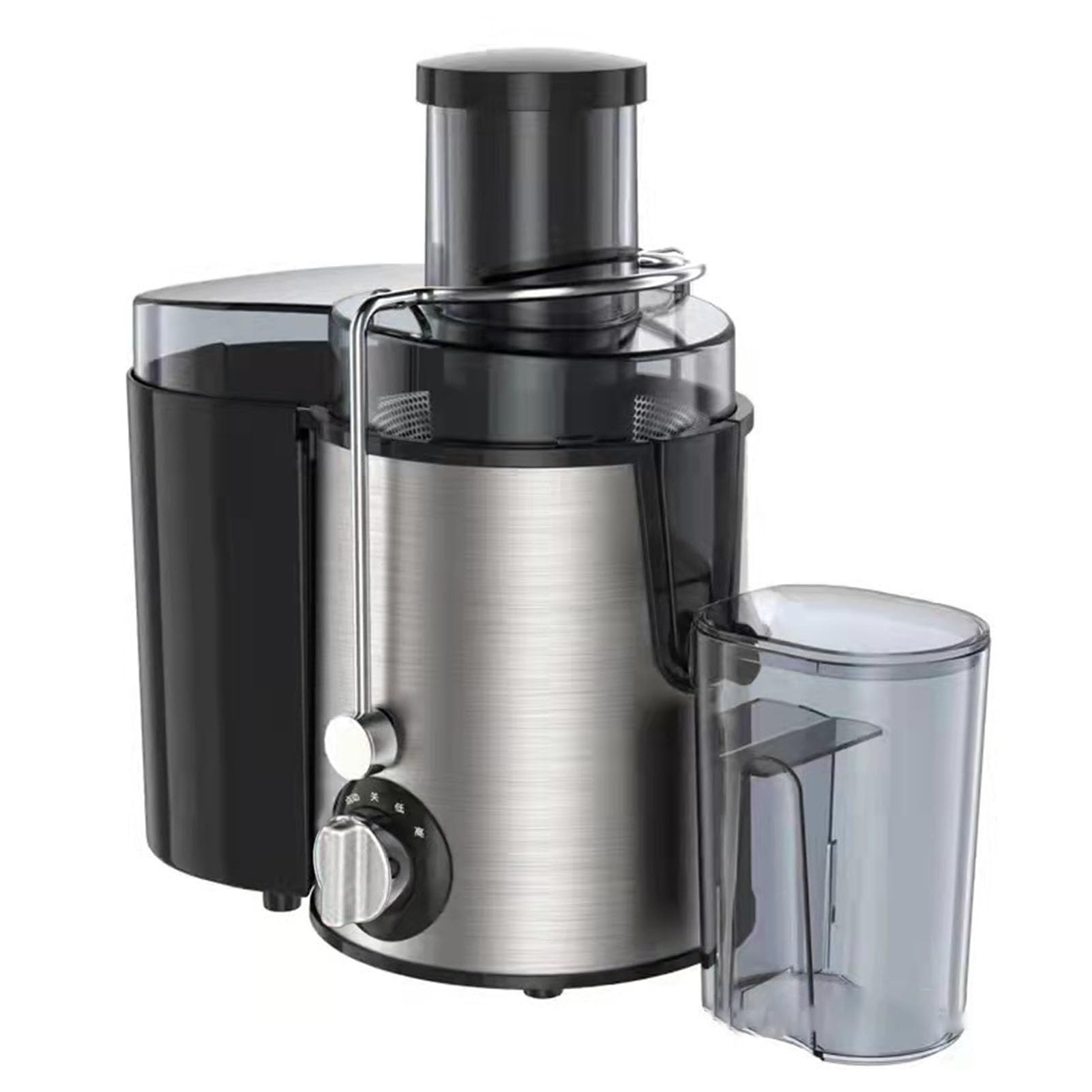 Juicer Machine with 3 Speed Control 850W Powerful Motor Safety Lock Design Efficient Juice Extraction Fruit Squeezer Electric