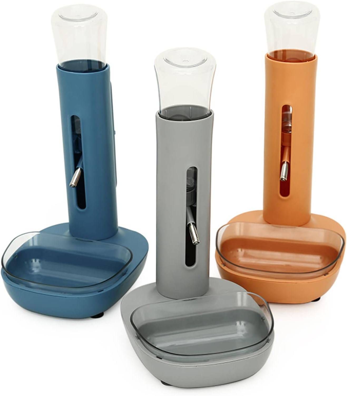 Dogs Water Bottle Bowl Dispenser Dogs Bowl Dogs Water Dispenser Dogs Automatic Water Feeders Cats Water Dispenser, Yellow