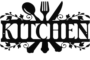 Kitchen Metal Sign: A Rustic Touch for Your Culinary Haven