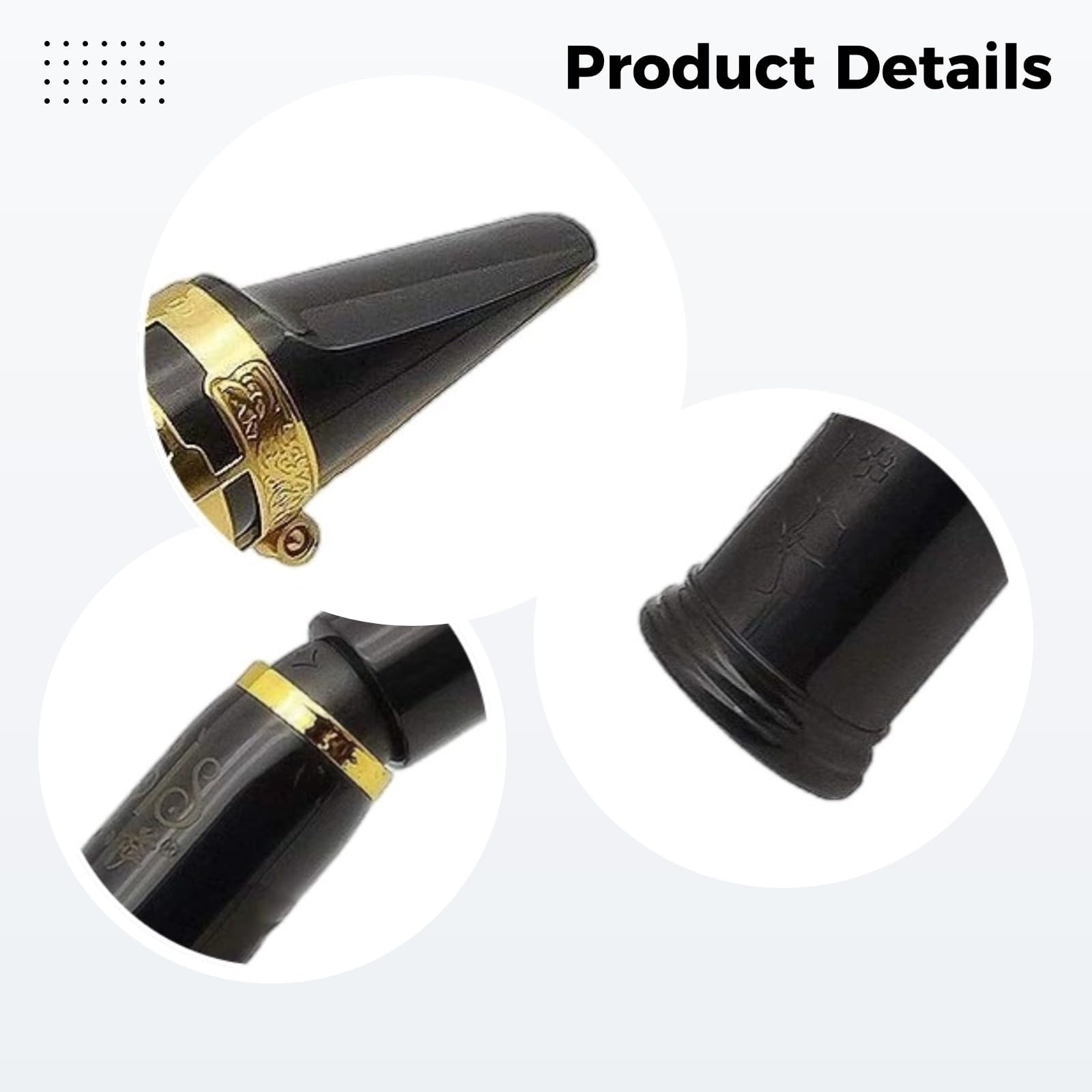 Saxofón de bolsillo en C mayor con 8 agujeros, fácil de aprender, saxofón para principiantes con cuello curvado, mini instrumento portátil para saxofón de plástico ligero de 37 cm para principiantes