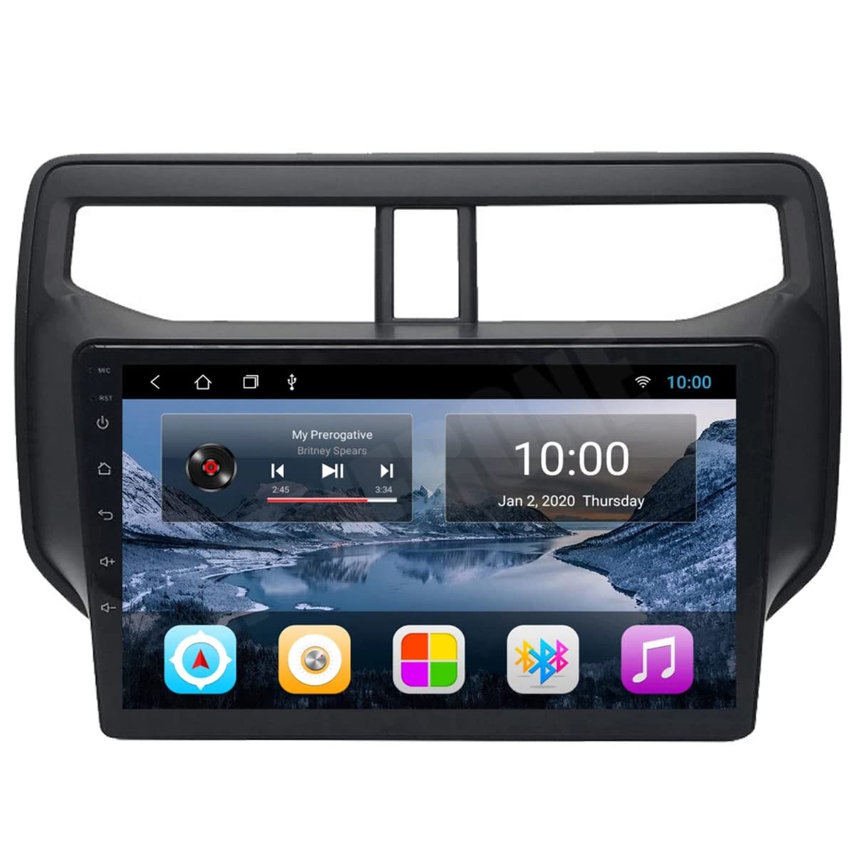 Afixeasy 9 Inch Android 10 Car Radio for Toyota Rush 2018 2019 Rom 2 GB 32 GB IPS Touch Screen Car Video Multimedia Player DVD Video Navigation Support GPS 4G Network Carplay DSP