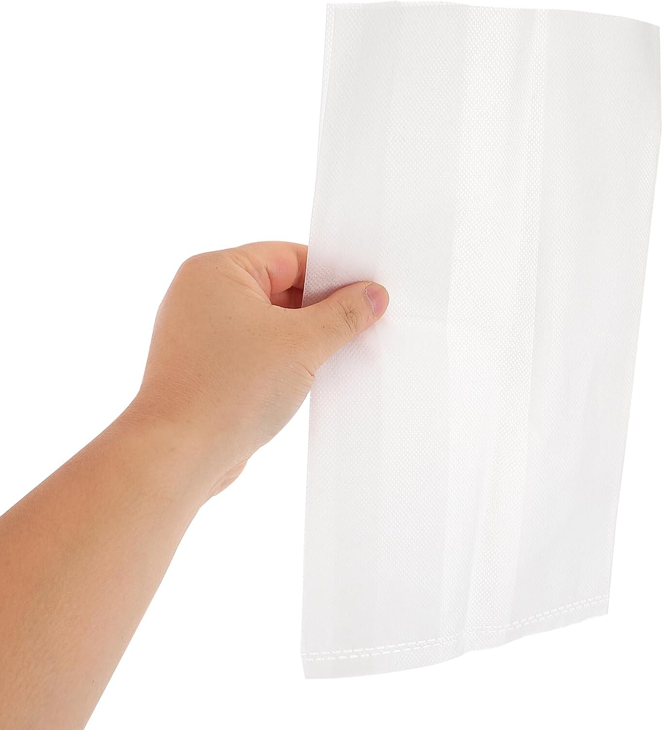 Kisangel 200pcs Non-Woven Fabric Nursery Bags for Seedlings, Breathable Planting Pouches, 8x10cm 20x20cm Grow Bags for Vegetables Flowers Herbs Gardening