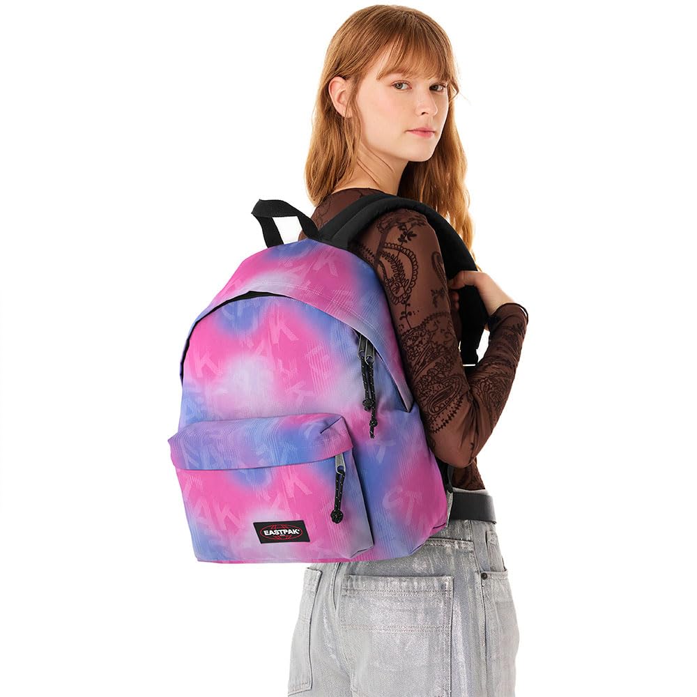 EASTPAK Sac à Dos Padded Pak'R Letter Dye Pink 1 Compartiment