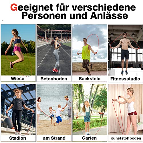 Corda per Saltare da 3,3 M, Spessore 9 MM Corda