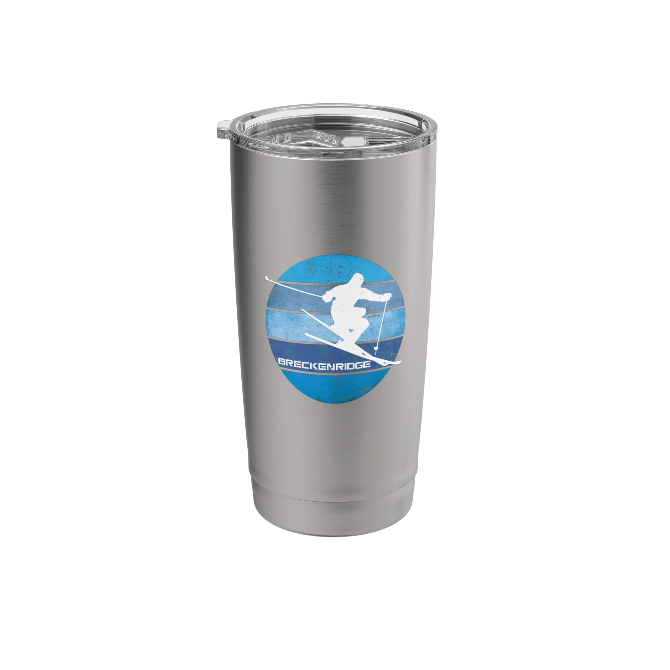 Breckenridge Colorado Canada Retro Graphic Stainless Steel Insulated Tumbler