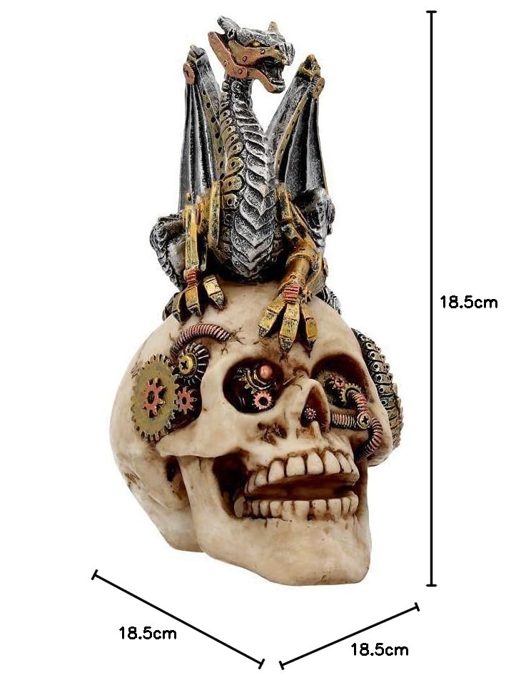 Image secondaire de Nemesis Now Figurine avec Prise du Dragon Blanc 22,5 cm Résine Taille Unique