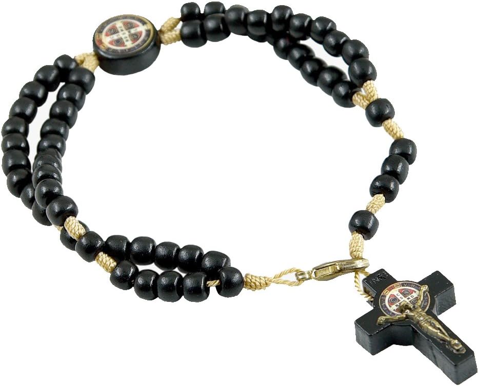 Catholica Shop Devotional Corded Prayer Beads Rosary Bracelet