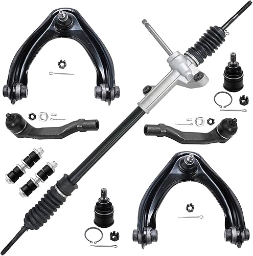 Miniatura 103 de Detroit Axle - Kit de suspensión delantera de 8 piezas para Toyota Sienna 2004-2010, brazos de control inferiores con rótulas interiores exteriores