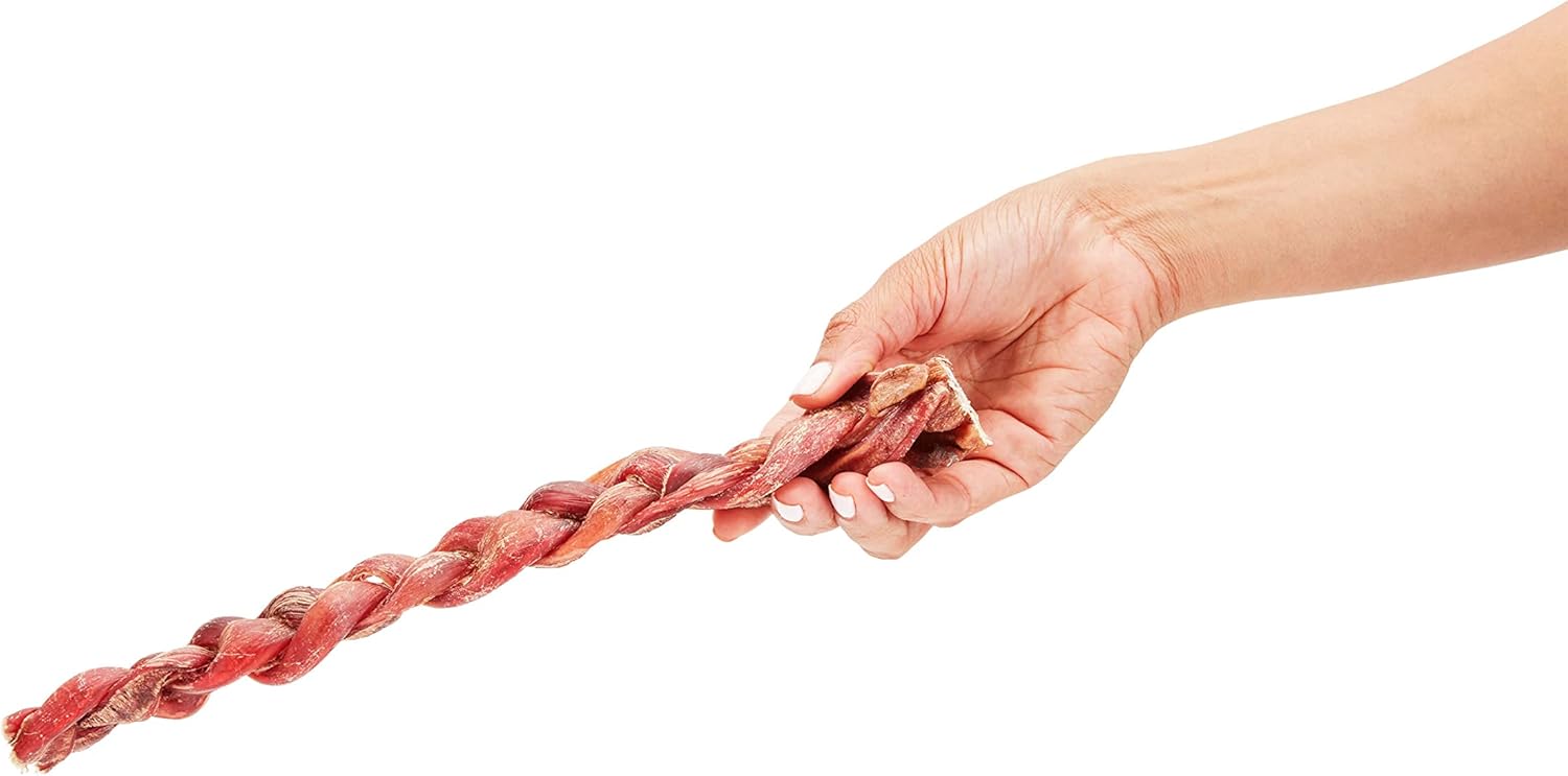 Good Lovin' Braided Bully Stick Dog Chew 2.1 oz. Count of 2