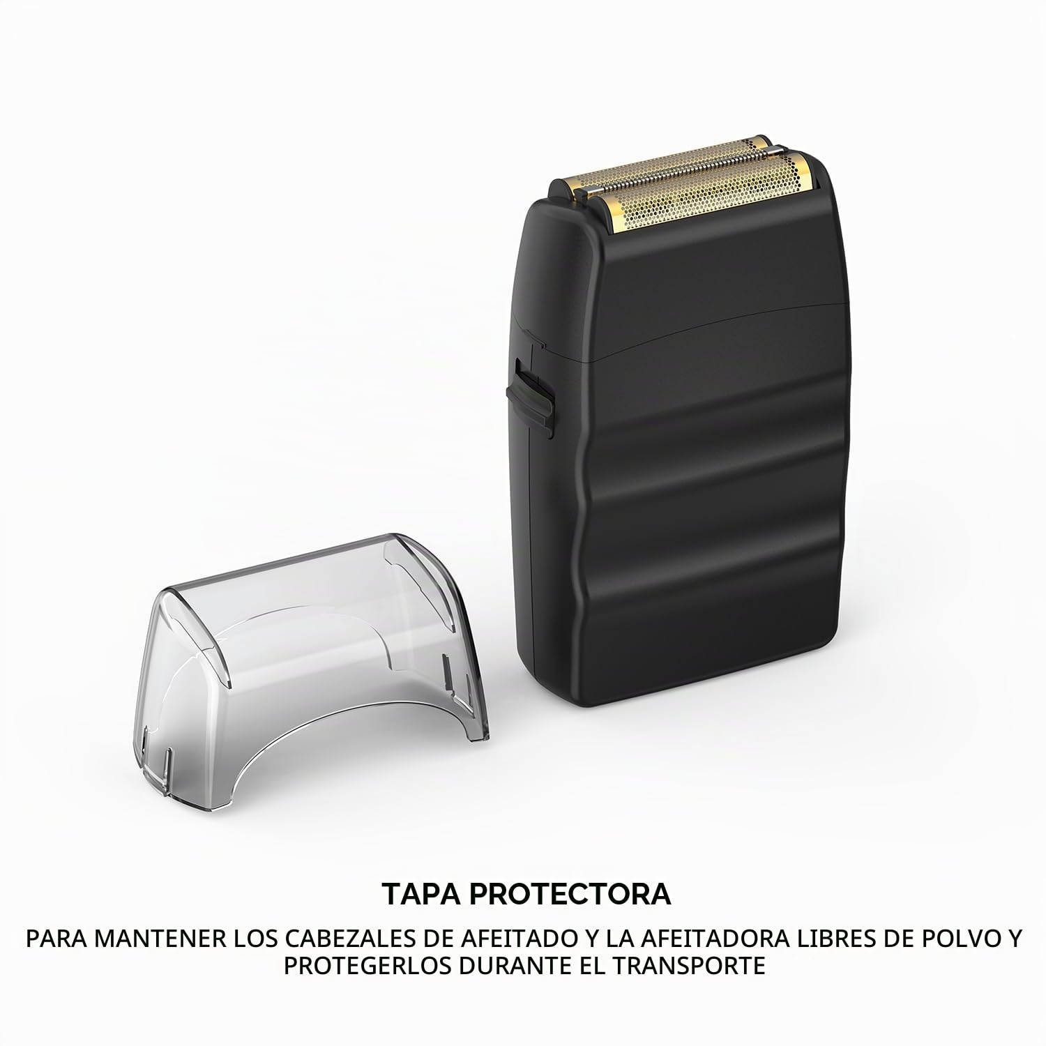 GAMMA+ Boosted Afeitadora Eléctrica Profesional para Hombre con 3 Cuchillas, Barba y Pelo, 120 min Autonomía Sin Cable, Maquinilla de Afeitar de Viaje Compacto y Portátil 160gr, Impermeable IPX7