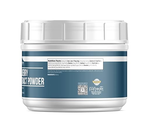 Miniatura 2 de Earthborn Elements Extracto de arándano en polvo, 1.1 libras, puro y natural, batidos y batidos