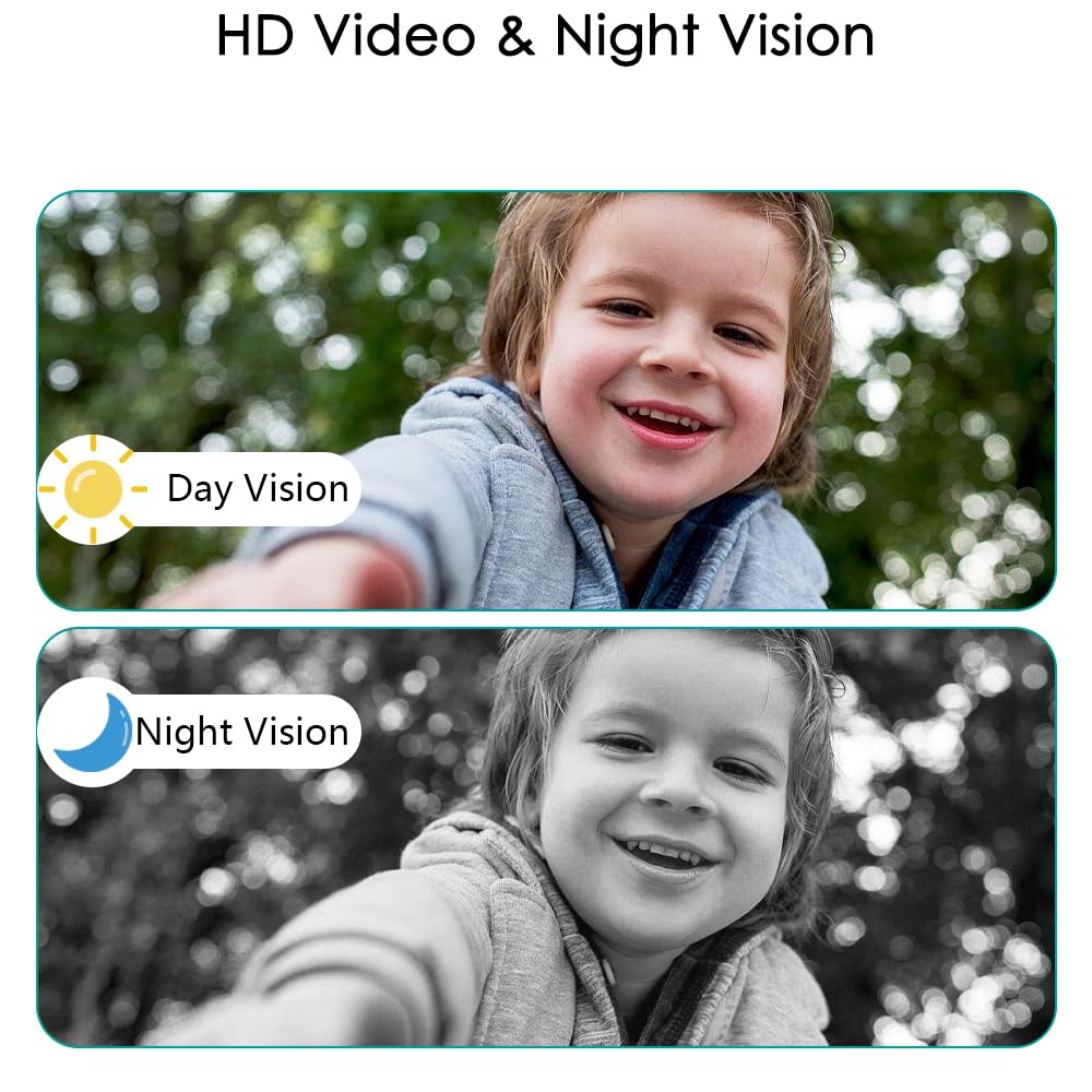 TKMARS Sonnette sans Fil avec Caméra 1080P Étanche IP67, Visiophone Vidéo Extérieur avec Écran 4.3", Angle de Vision 170°, Vision Nocturne, Interphone Vidéo pour Maison, sans WiFi et APP