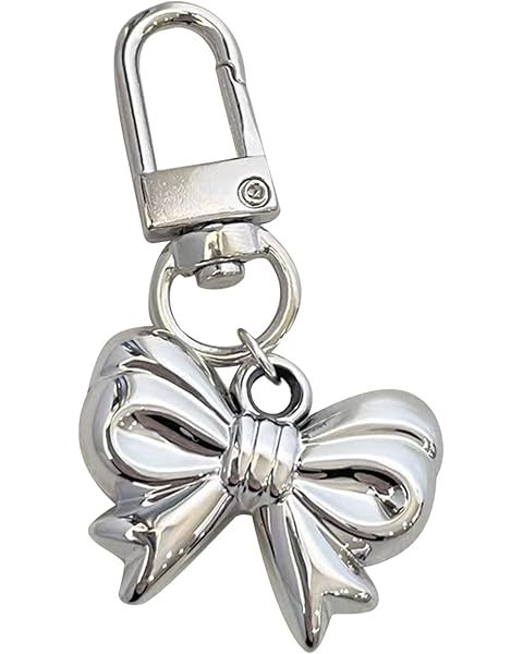 Bowknot/Star/Heart Keychain Pendant Butterfly Key Chain Fashionable Bow Phone Charm...