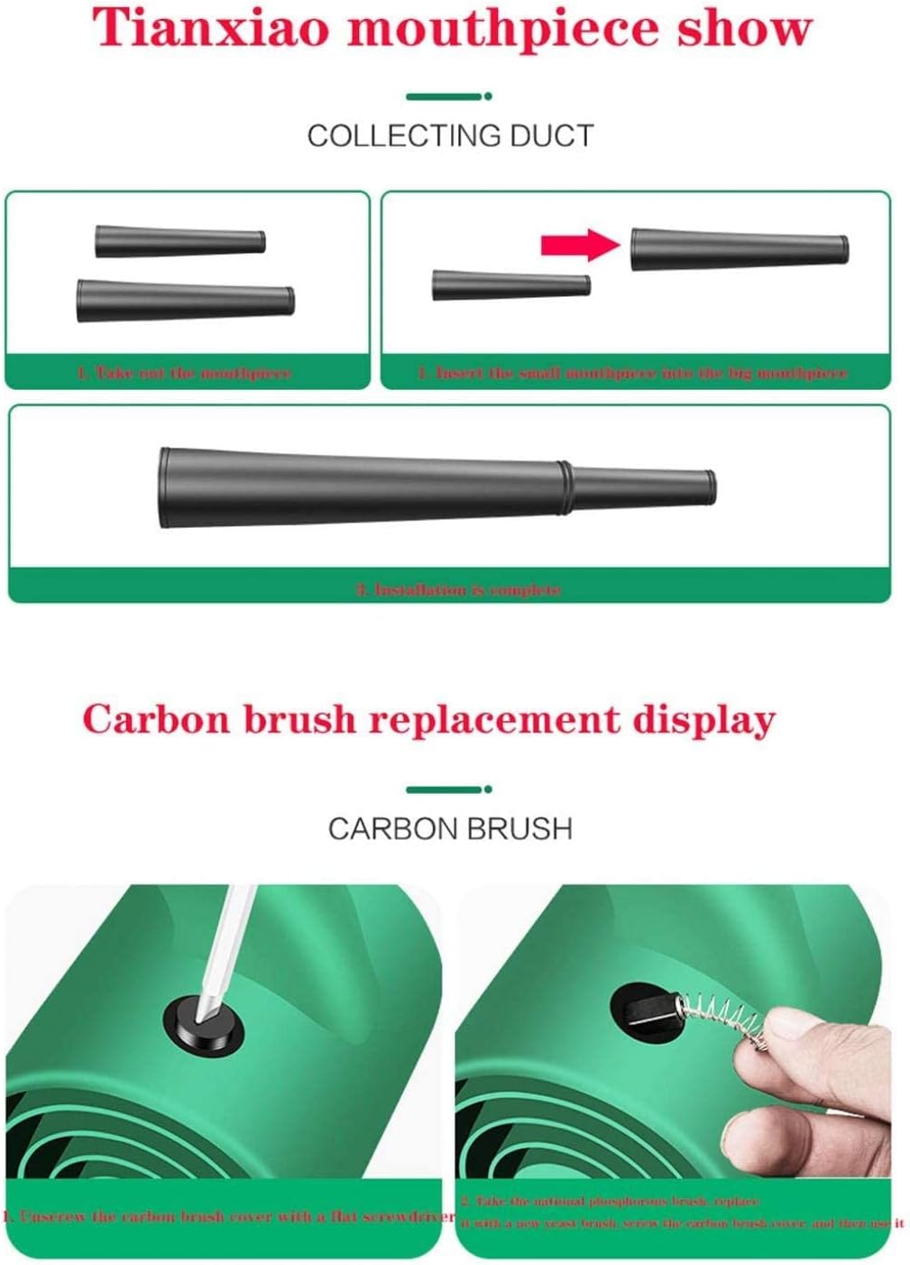 Cordless Leaf Blower Cordless Leaf Blower with High Power for Grass or Leaf Cleaning in Paddock Handheld Cordless Blower Green (Green)